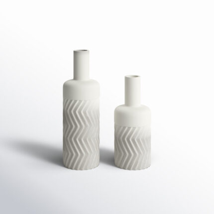 Metal Table Vase - Chic Decora