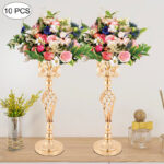 Metal Table Vase (Set of 10) - Image 3