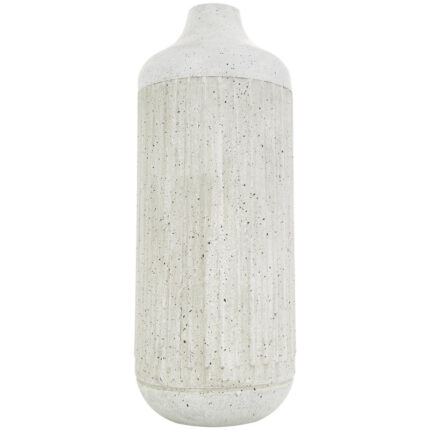 Metal Textured Decorative Vase - Chic Decora