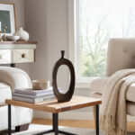 Metal Vase with Sculptural Open Circle Design, Modern Decorative Accent with Sleek Contemporary Silhouette for Eye-Catching Artistic Display and Stylish Home Decor Appeal - Image 4