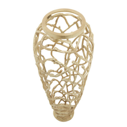 Methyl Aluminum Table Vase - Chic Decora