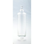 Meza Handmade Glass Apothecary Jar