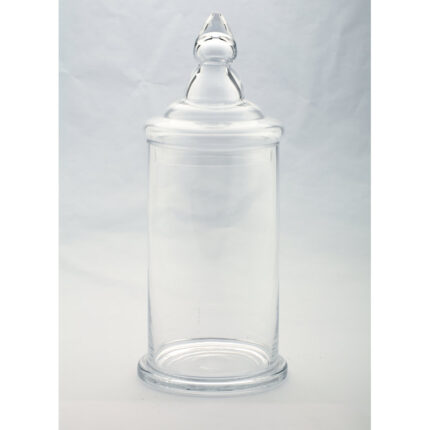 Michel Glass Apothecary Jar - Chic Decora