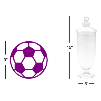 Middleton Glass Apothecary Jar - Chic Decora