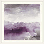 Midnight At The Lake " Midnight At The Lake II Amethyst And Gray " by Mike Schick