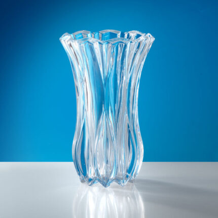 Mikasa Blossom 12 in. Glass Vase - Chic Decora