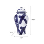 Mikasa Paint Stroke Ceramic Canister - Image 3
