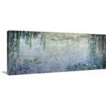 Milesburg " Waterlilies: Morning With Weeping Willows " by Claude Monet