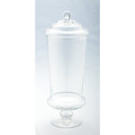 Mims Handmade Glass Apothecary Jar - Image 2