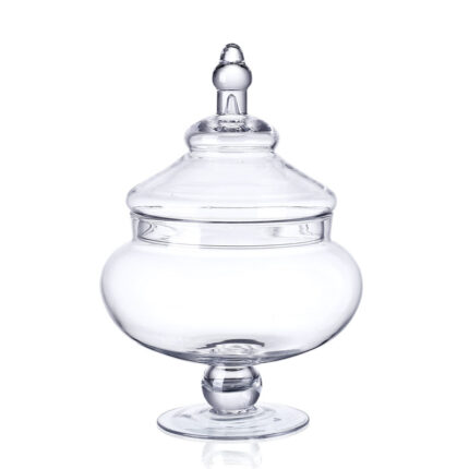 Minor Handmade Glass Apothecary Jar - Chic Decora