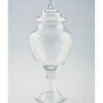 Minton Glass Apothecary Jar