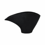 Modern Aluminum Metal Vase with Sculptural Design and Textured Finish - Image 5