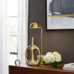 Modern Aluminum Metal Vase with Sculptural Openwork Design. - Image 8