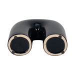 Modern Ceramic & Stoneware Arched Horseshoe Vase - Contemporary Decorative Accent for Home Decor - Image 8