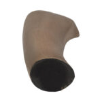 Modern Curved Textured Table Vase for Home Decorâ€“ Elegant Tall Flower Vases for Bedroom Styling, Console Accent, and Living Room Decor â€“ Gold - Image 8