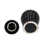 Modern Decorative Jar for Home Decor â€“ Glossy Ceramic Table Jar with Pierced Cutout Design â€“ Stylish Accent for Shelf, Console, or Mantel â€“ Ideal for Contemporary and Transitional Spaces - Image 8