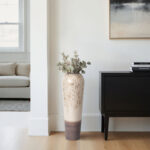Modern Glam Metal Iron Decorative Vase