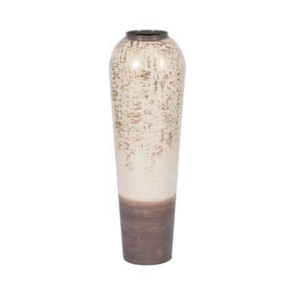 Modern Glam Metal Iron Decorative Vase - Chic Decora