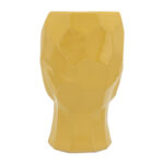 Modern Novelty 12" Ceramic Face Vase - Image 7