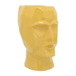 Modern Novelty 12" Ceramic Face Vase