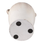 Modern Rustic Terracotta Tall Flower Vase With Speckled Finish - Elevated Home Decor Accent Vases For Table - Ivory - Image 8