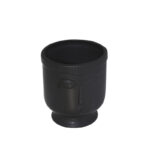 Modern Sleek Ceramic Face Vase - Watertight Elegance with Stand for Home or Office Decor - Image 2