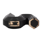 Modern Stoneware Ceramic Vase with Sculptural Abstract Design - Image 6