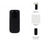 Modern Stoneware Ceramic Vase with Textured Accents - Contemporary Decorative Piece with Sleek Design and Durable Construction - Image 8