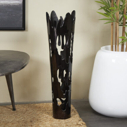 Moderna Aluminum Floor Vase - Chic Decora