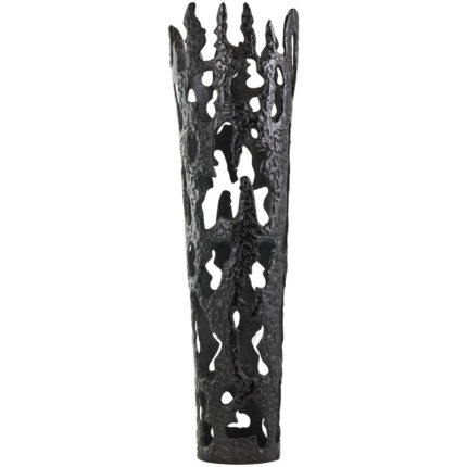 Moderna Aluminum Floor Vase Jar - Chic Decora