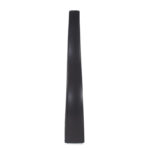 Morea Tapered Matte Black Ceramic Onion Vase - Image 7