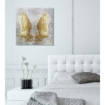 My Golden Wings - Wrapped Canvas Painting on Canvas - Image 4