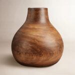 Mylo Solid Wood Table Vase