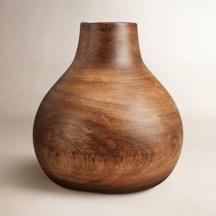 Mylo Solid Wood Table Vase - Chic Decora