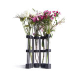 Nacomia Adjustable Six-Tube Hinged Vases on Rings Stands - Image 4