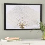 Nautical and Coastal Gold Coral Fan Marine Life by Oliver Gal - Floater Frame Graphic Art Print - Image 8