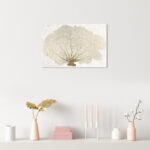 Nautical and Coastal Gold Coral Fan Marine Life by Oliver Gal - Graphic Art Print - Image 3