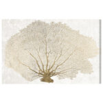 Nautical and Coastal Gold Coral Fan Marine Life by Oliver Gal - Graphic Art Print - Image 5