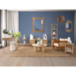 Neutral Textured Ceramic Aztec Vase in Ivory - Image 3