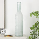 Northridge Recycled Glass Handmade Tall Ombre Floor Decorative Vase - Image 2