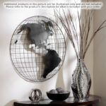 Oberle Silver 16.93" Metal Table Vase Contemporary Statement Piece for Stunning Floral Displays and Modern Home D cor Sculptural Elegance - Image 8