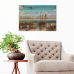 Ocean Sand Dunes Unframed Photograph Wall Art
