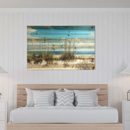Ocean Sand Dunes Unframed Photograph Wall Art - Chic Decora