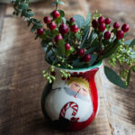 Old St. Nick Handmade Earthenware Table Vase