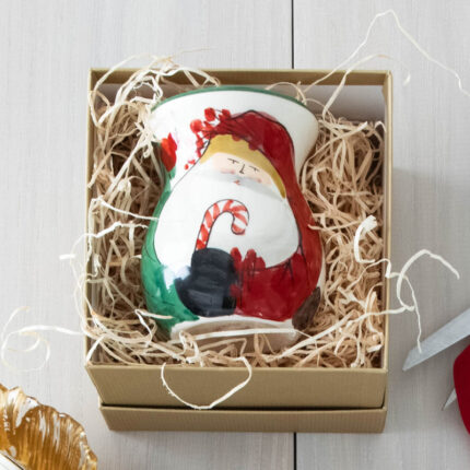 Old St. Nick Handmade Earthenware Table Vase - Chic Decora