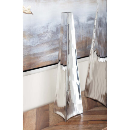 Ousmane Stainless Steel Floor Vase