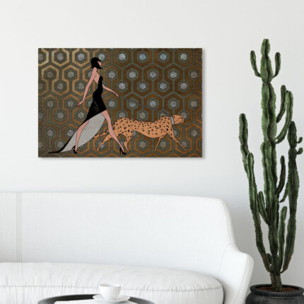 Own the Street – Graphic Art on Canvas - Chic Decora