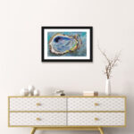 Oyster Two by Jeanette Vertentes - Wrapped Canvas Painting Print - Image 3
