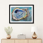 Oyster Two by Jeanette Vertentes - Wrapped Canvas Painting Print