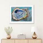 Oyster Two by Jeanette Vertentes - Wrapped Canvas Painting Print - Image 2